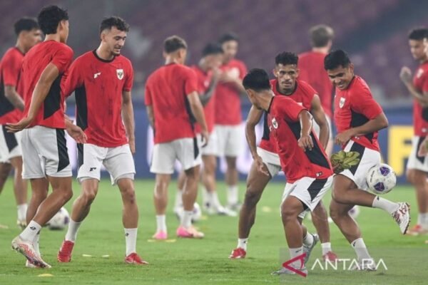 Susunan Pemain Indonesia: Kambuaya, Egy, dan Yakob Memulai Pertandingan Melawan China