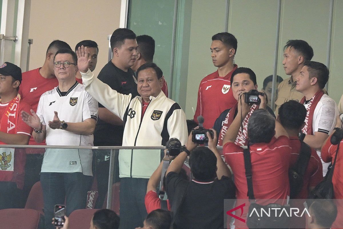 Presiden Prabowo Mendukung Langsung Timnas di GBK