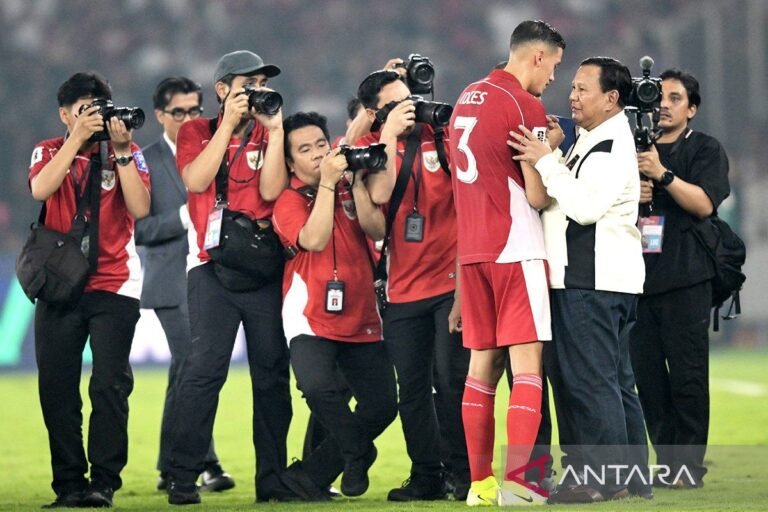 Prabowo: Bersyukur Timnas Bisa Kalahkan China, Insha Allah Menuju Piala Dunia!